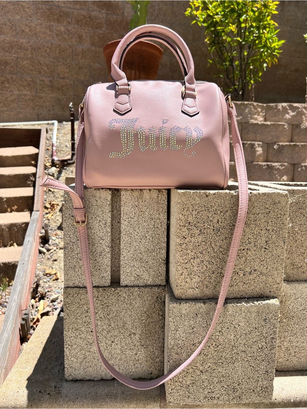 Juicy Couture Dusty Blush Classic
Satchel Handbag